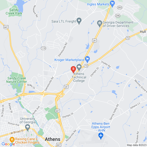 Athens Asbestos Testing & Removal Pros location map: 457 US-29 #29N, Athens, GA